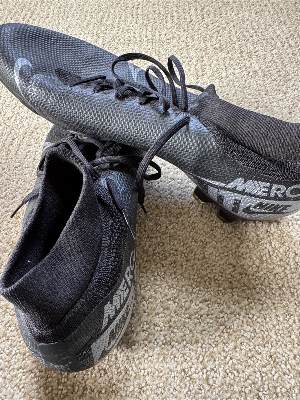 Nike Mercurial Superfly Men's Black Soccer Cleats